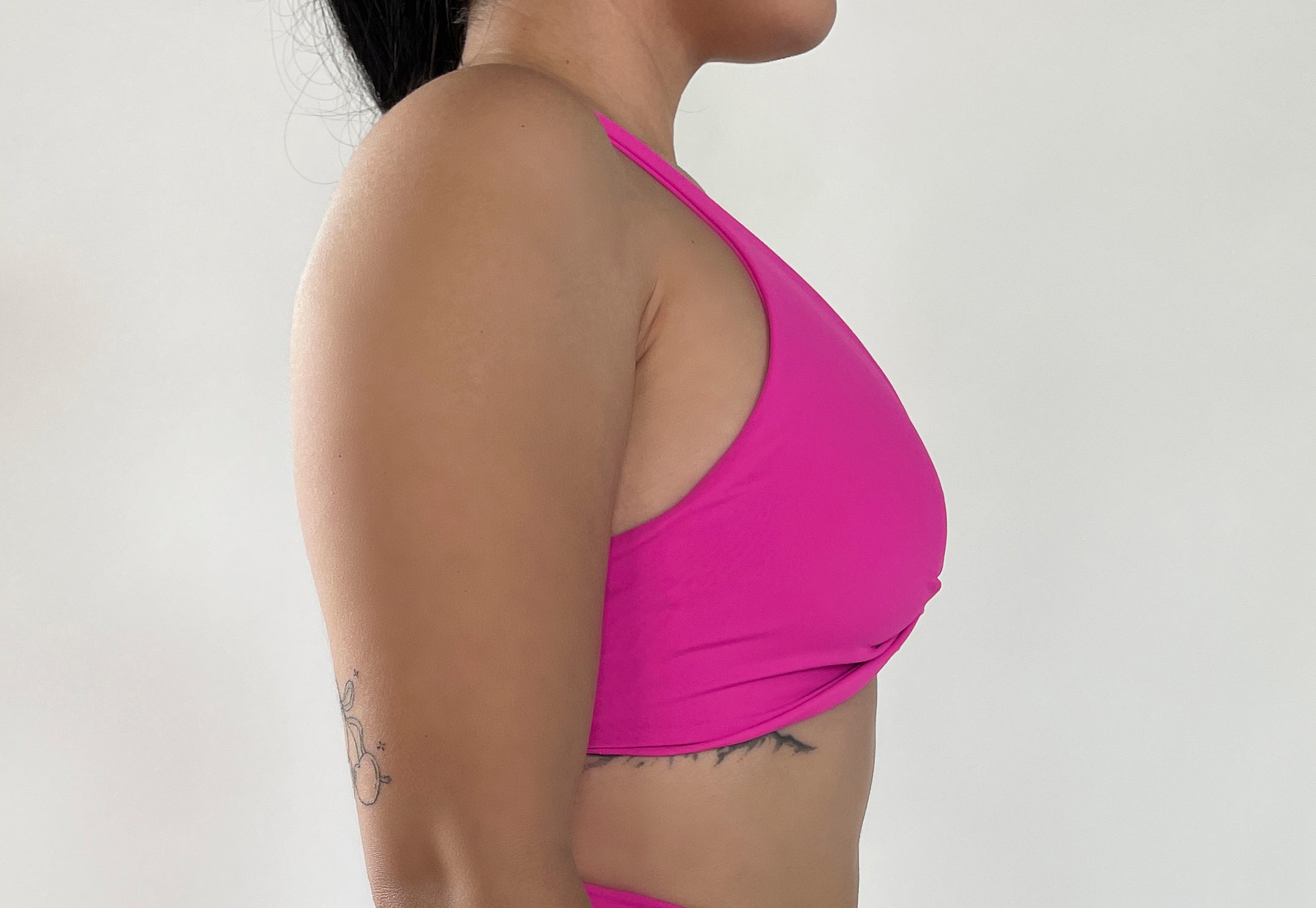 TOP TWIST - FUCSIA