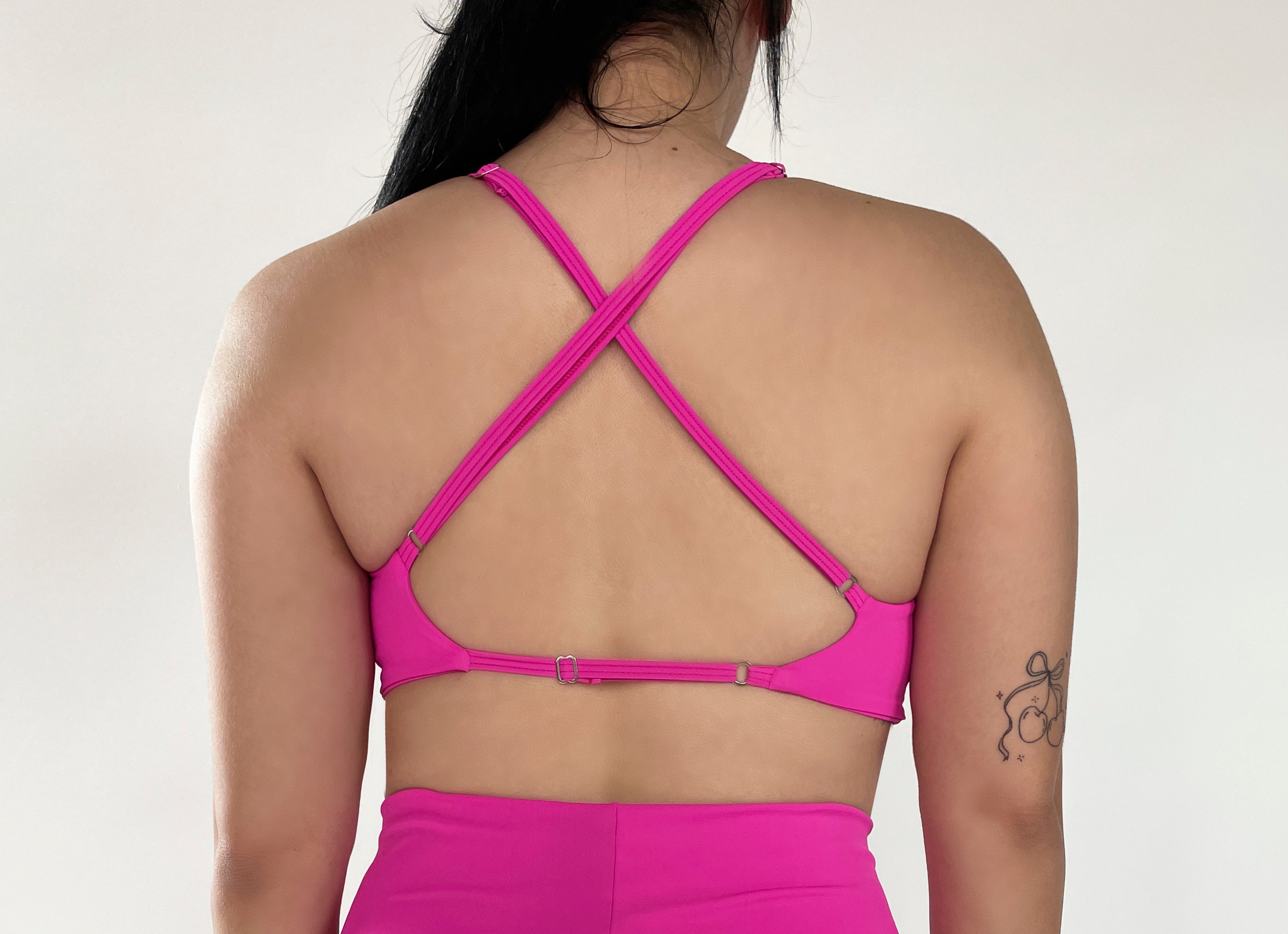 TOP TWIST - FUCSIA